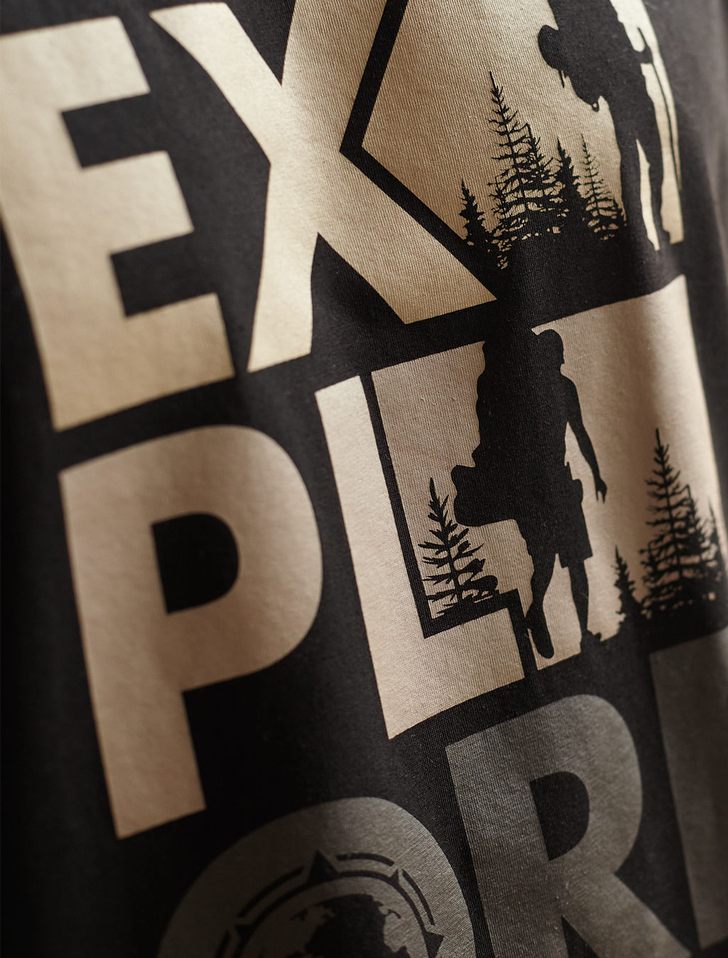 Футболка из премиального хлопка с авторским принтом - Vilatte фото 3