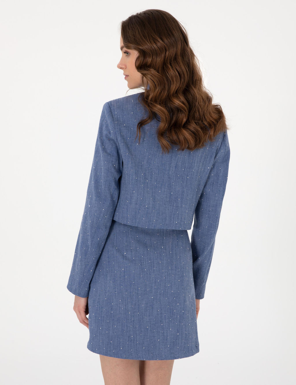 _ndigo Crop Top Ceket