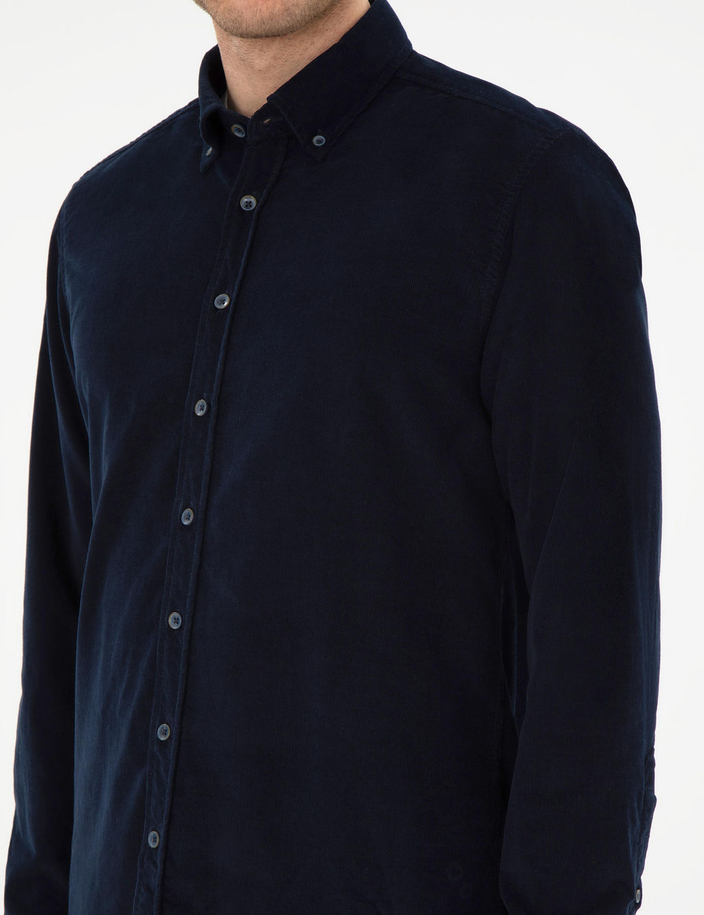 Lacivert Regular Fit Uzun Kollu G_mlek - Pierre cardin фото 7