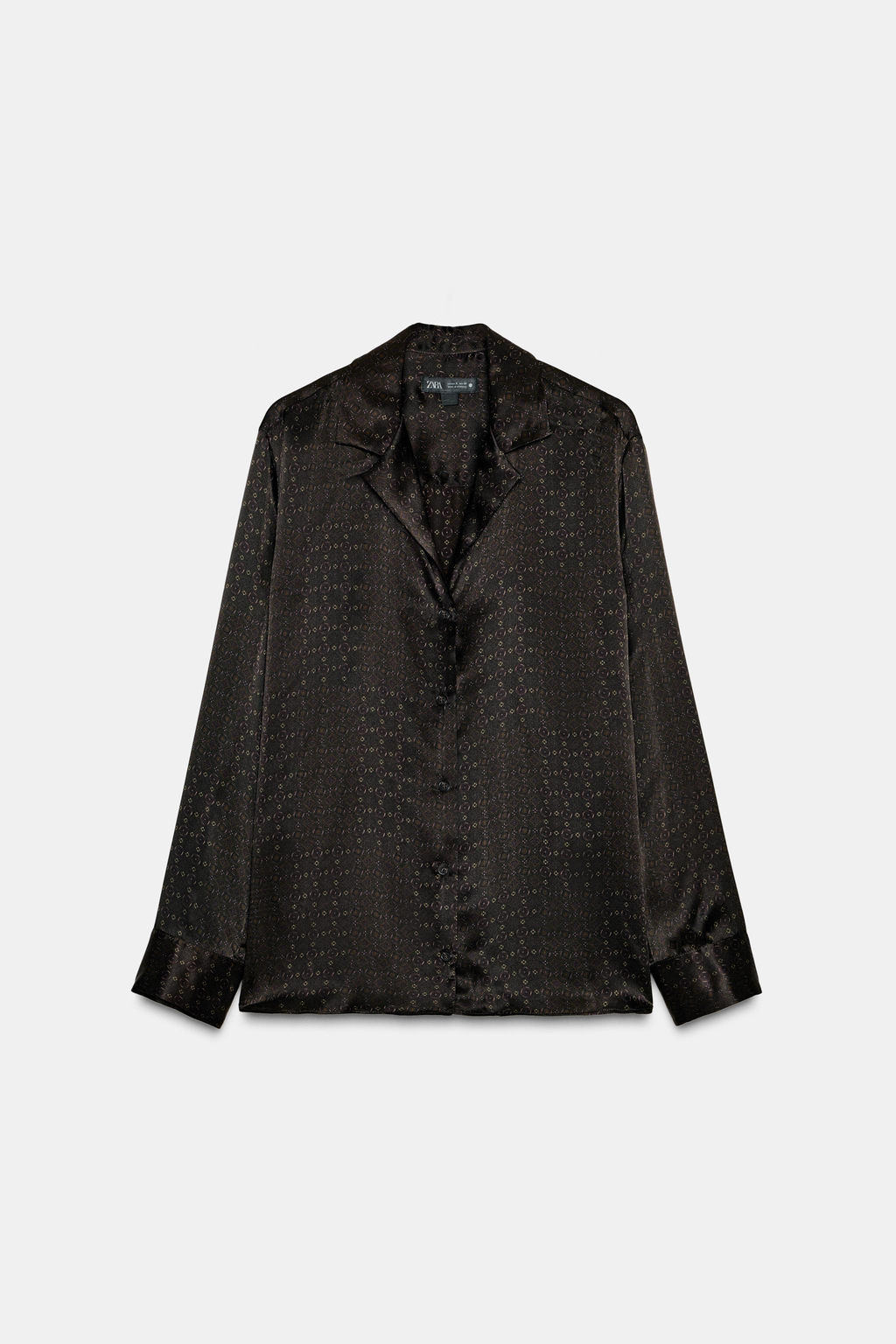 ZW COLLECTION SILK PYJAMA SHIRT