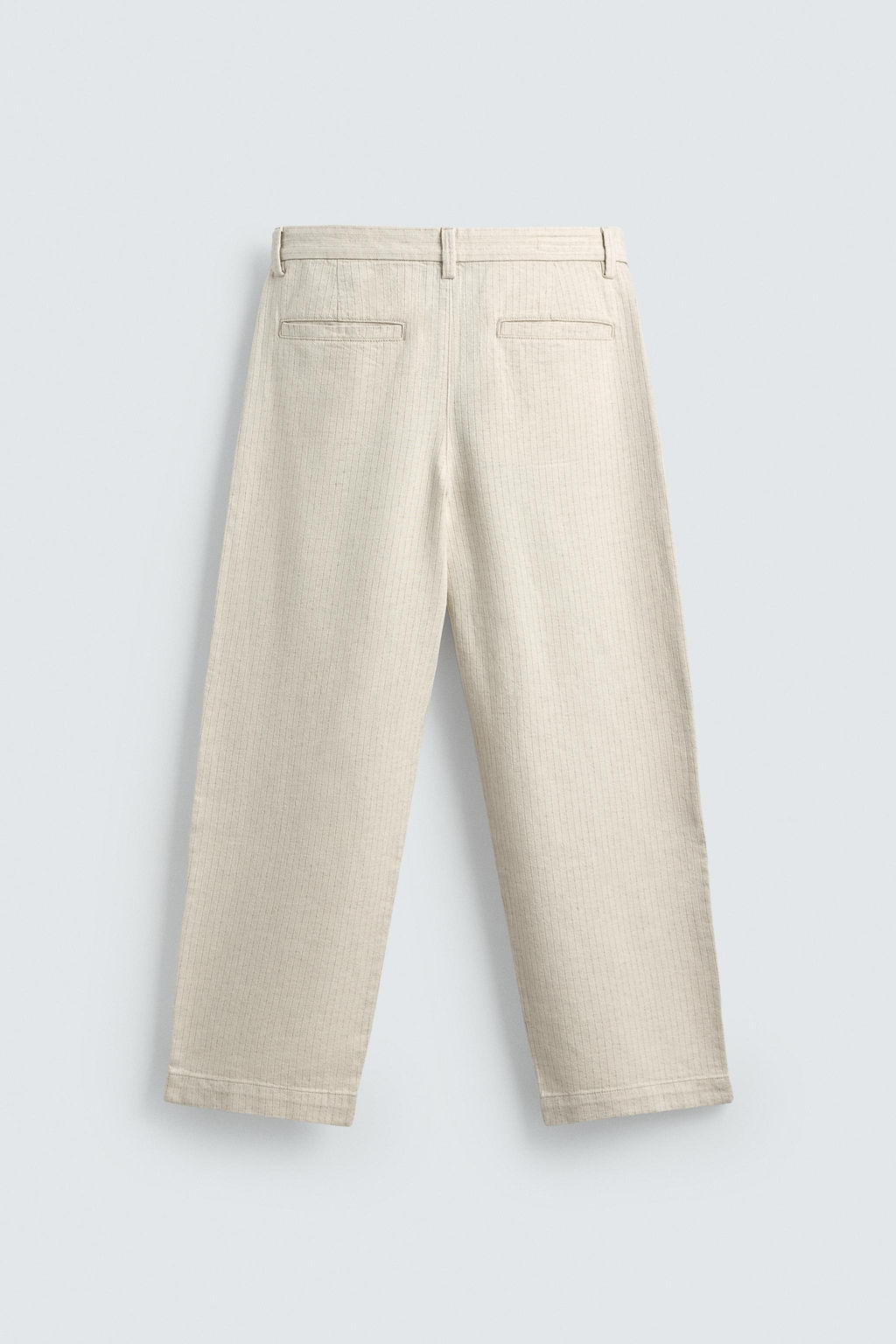 PANTAL?N CHINO RAYA DIPLOM?TICA RELAXED FIT / Crudo - Zara фото 8