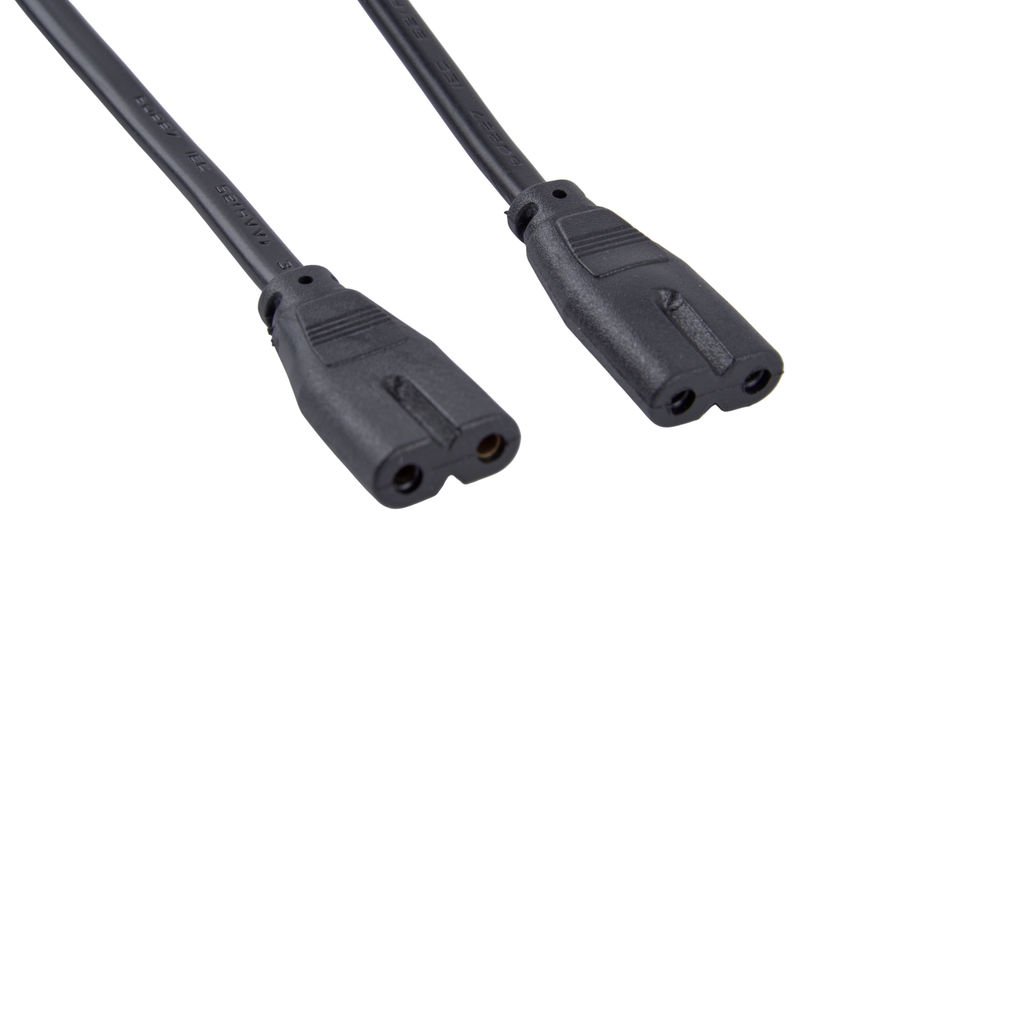 UCX-Q851 LL/015 BLACK Провод для соединения линейных светильников ULI-Q151 и ULI-Q951, 15см, 2 контакта. Черный. ТМ Volpe