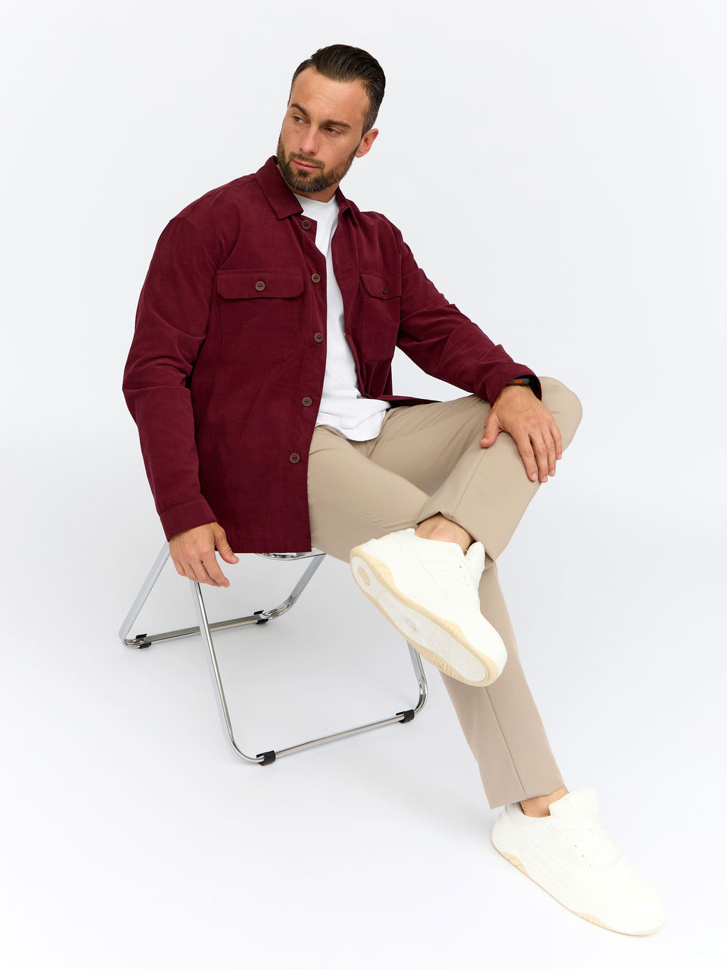 Сорочка мужская длинный рукав GREG S661/211/3841/K  фото 11