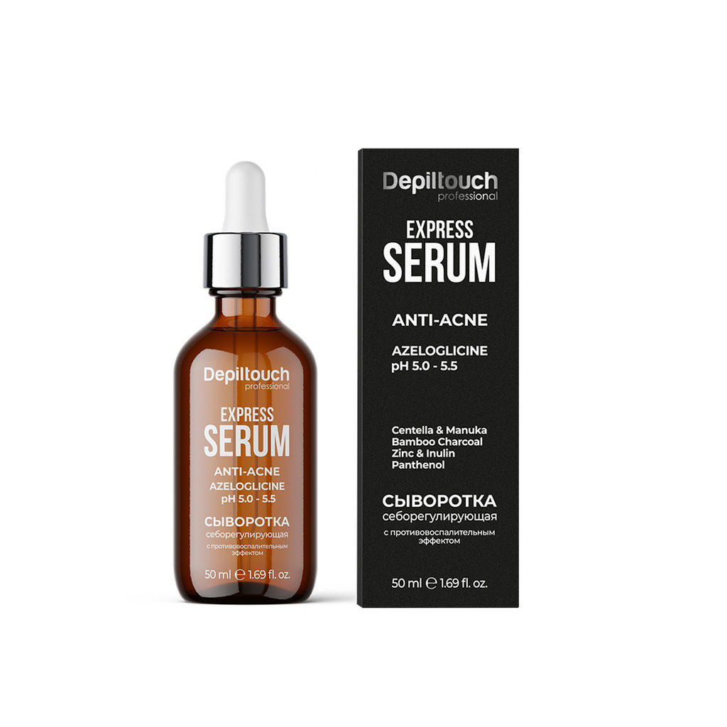 Depiltouch Сыворотка себорегулирующая с противовоспалительным эффектом, 50 мл