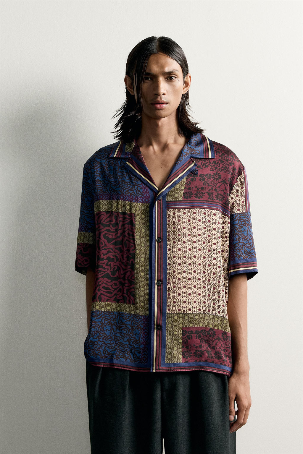 CAMISA FLUIDA ESTAMPADOS COMBINADOS LIMITED EDITION / Estampado - Zara фото 2