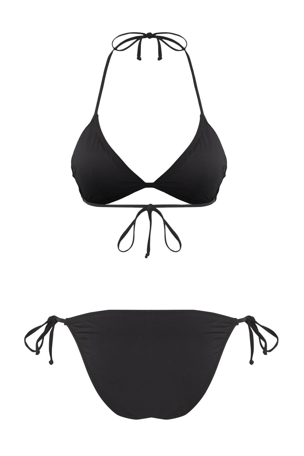 TRENDYOLMILLA Siyah Ucgen Normal Bel Regular Bikini Tak?m? TBESS25BT00164  фото 6