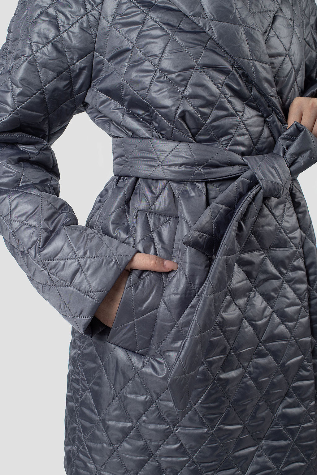 Пальто женское демисезонное (пояс)