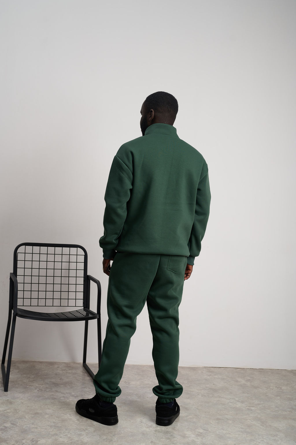 Мужской трикотажный костюм c начесом "Yoshkar-Ola" малахит