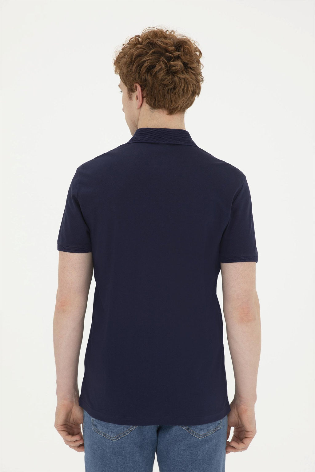 Мужская темно-синяя футболка - U.s. polo assn фото 5