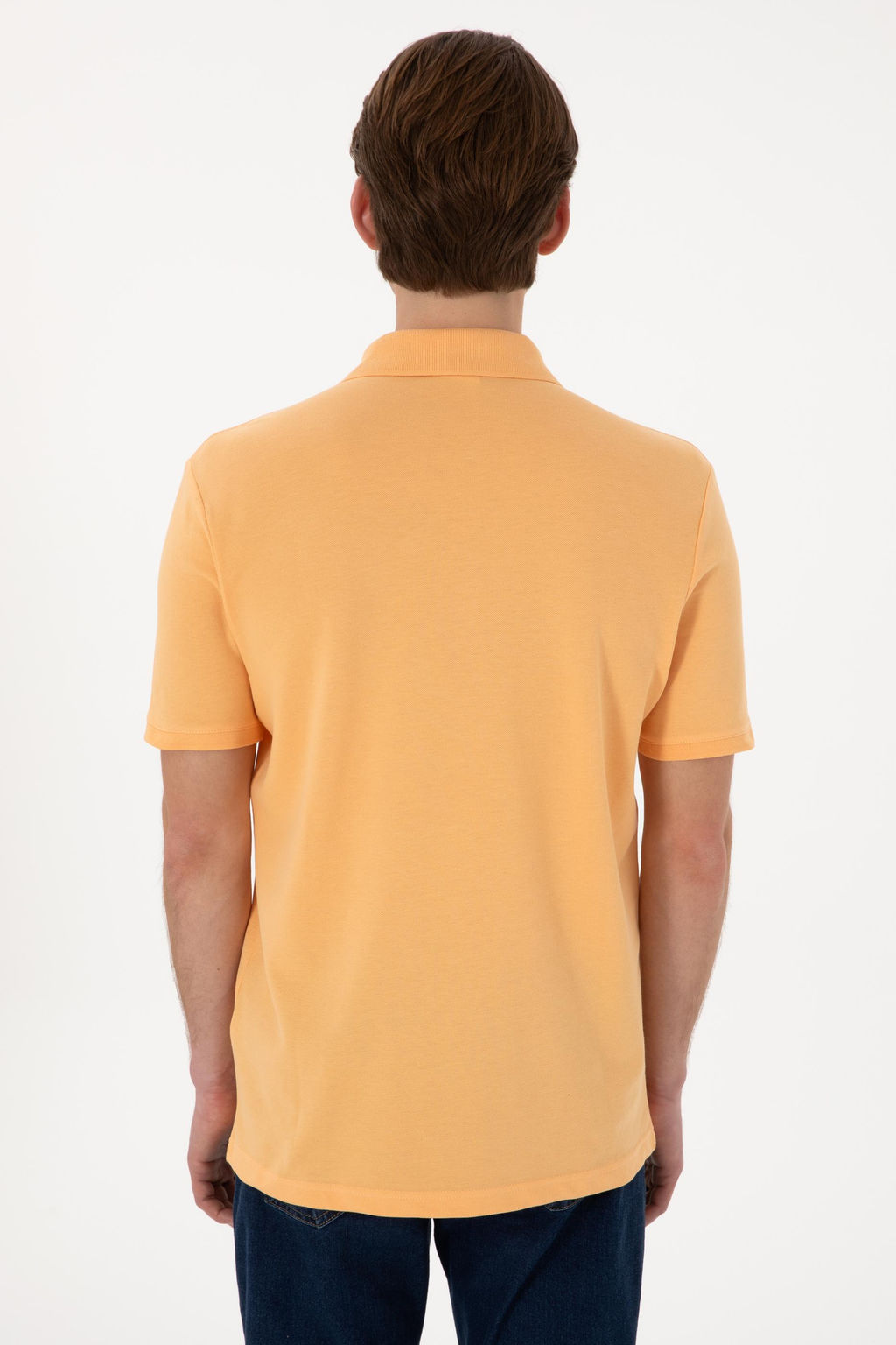 Erkek Turuncu Basic Ti__rt Sepette S_rpriz _ndirim - U.s. polo assn фото 6