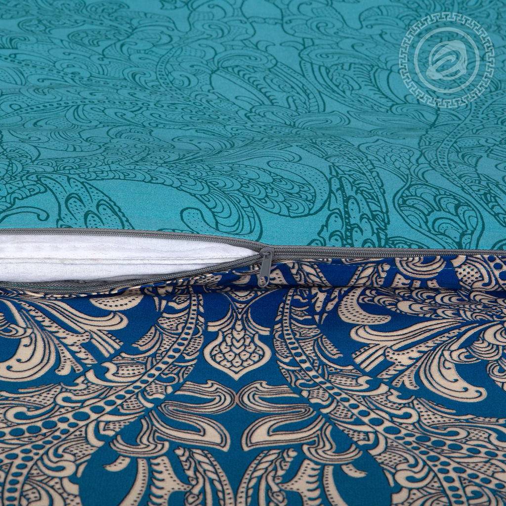 Постельное белье Серебряные нити (сатин Россия) Семейный/Пододеяльник (молния): 2 шт. - 215*145; Простыня: 1 шт. - 215*240; Наволочка (клапан, ушки): 2 шт. - 70*70; Наволочка (клапан): 2 шт. - 50*70 Россия - Артпостель фото 6