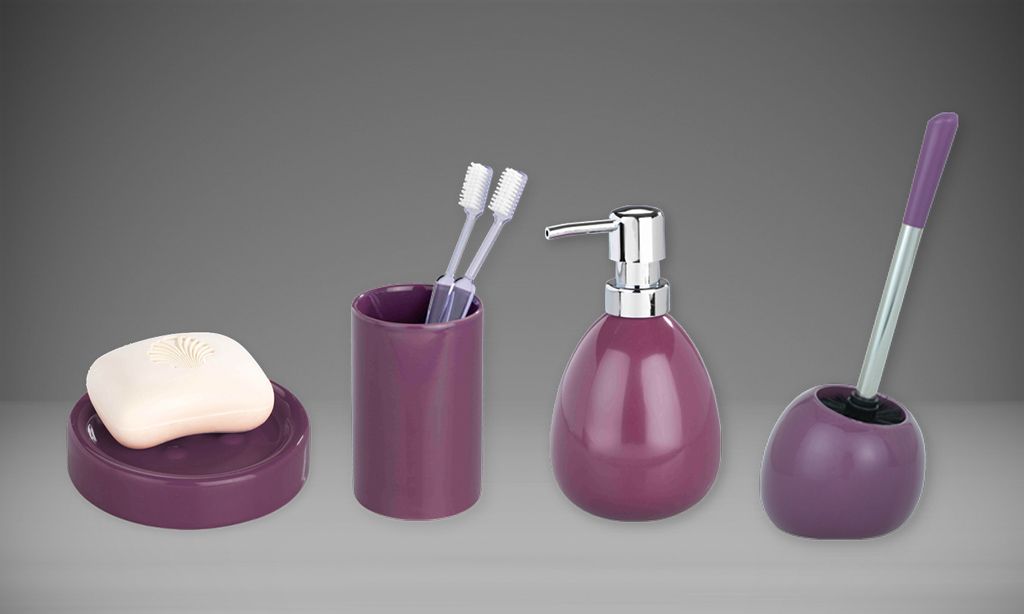 Диспенсер для мыла POLARIS purple - Wenko фото 2