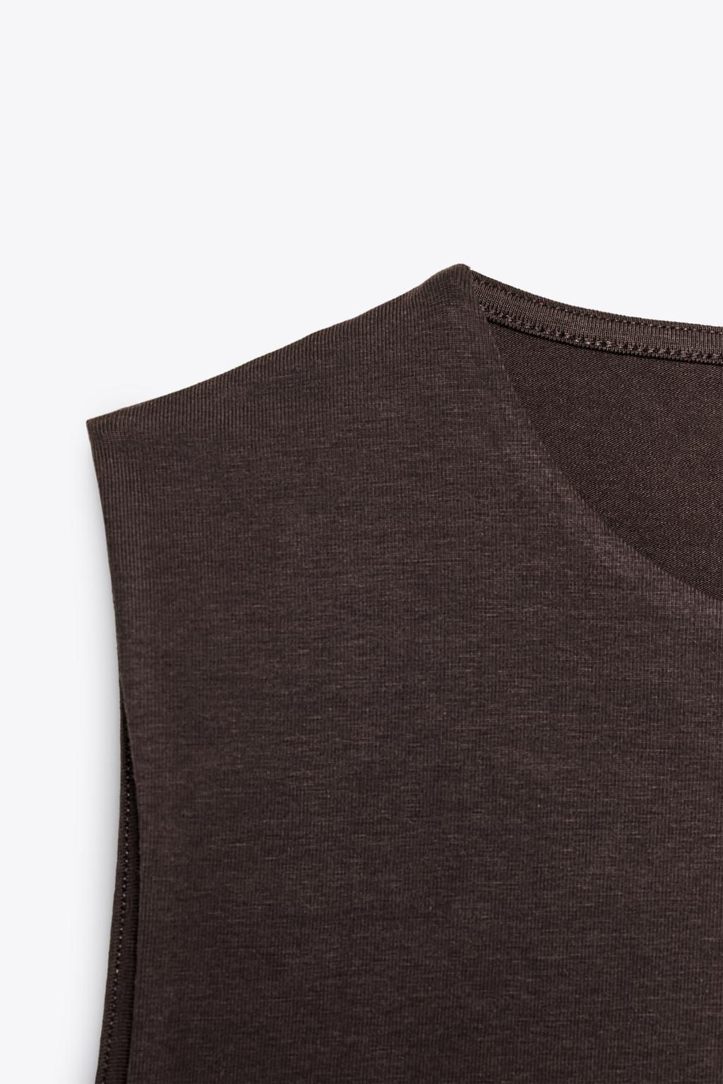 COTTON CROP TOP - Zara фото 34