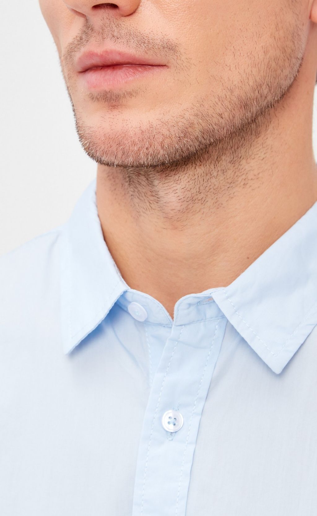 Рубашка к/р F311-0450-1 pale blue - Fine joyce фото 3