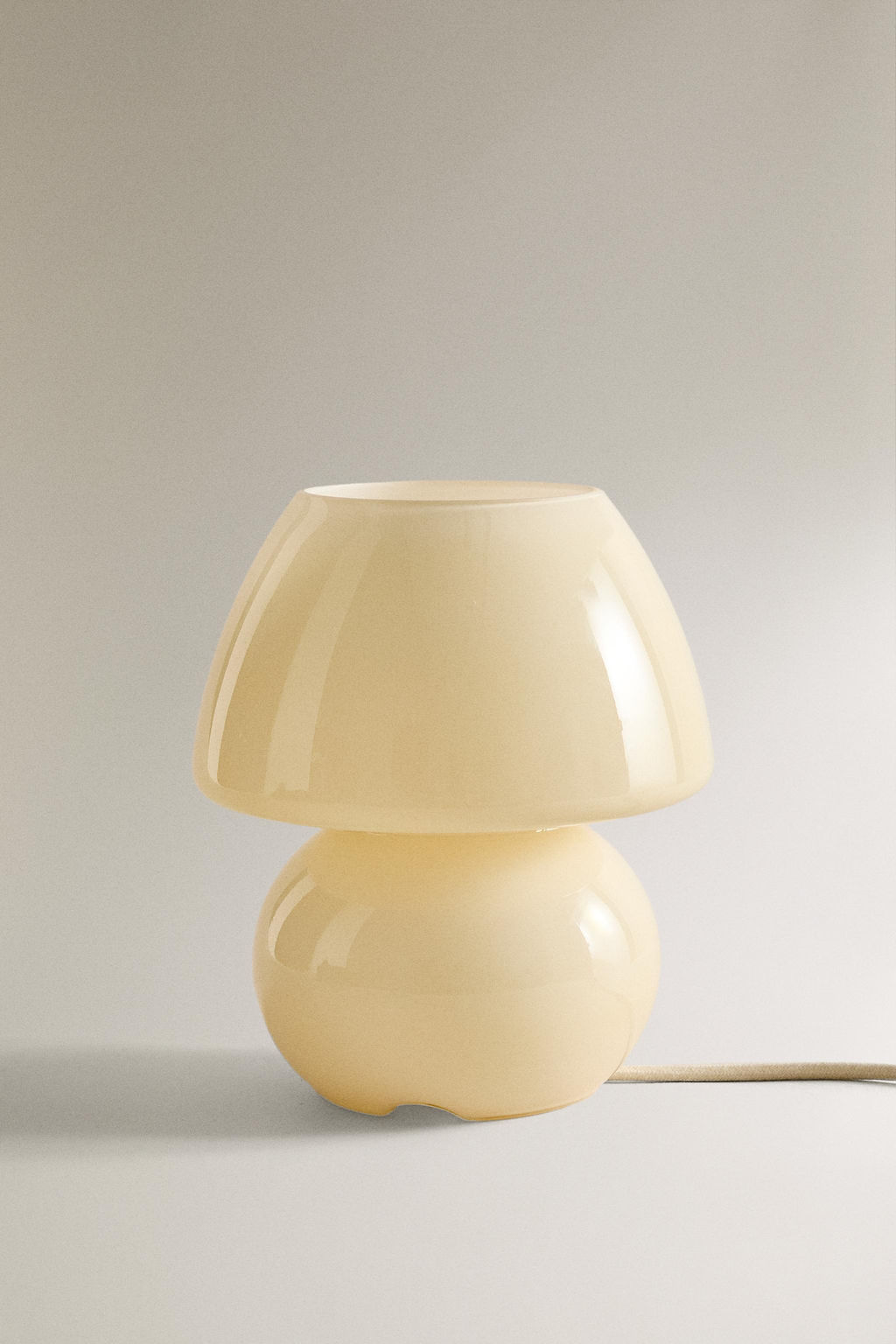 GLASS TABLE LAMP - Zara фото 6