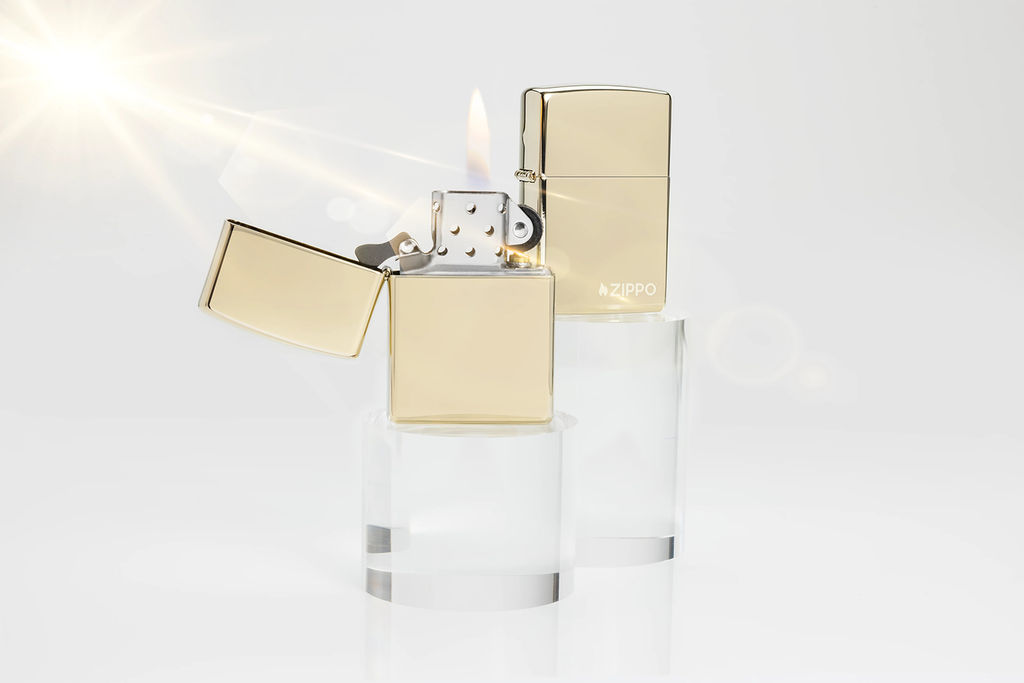Зажигалка ZIPPO Логотип с покрытием цвета шампанского | Logo Champagne 46682ZL  фото 8