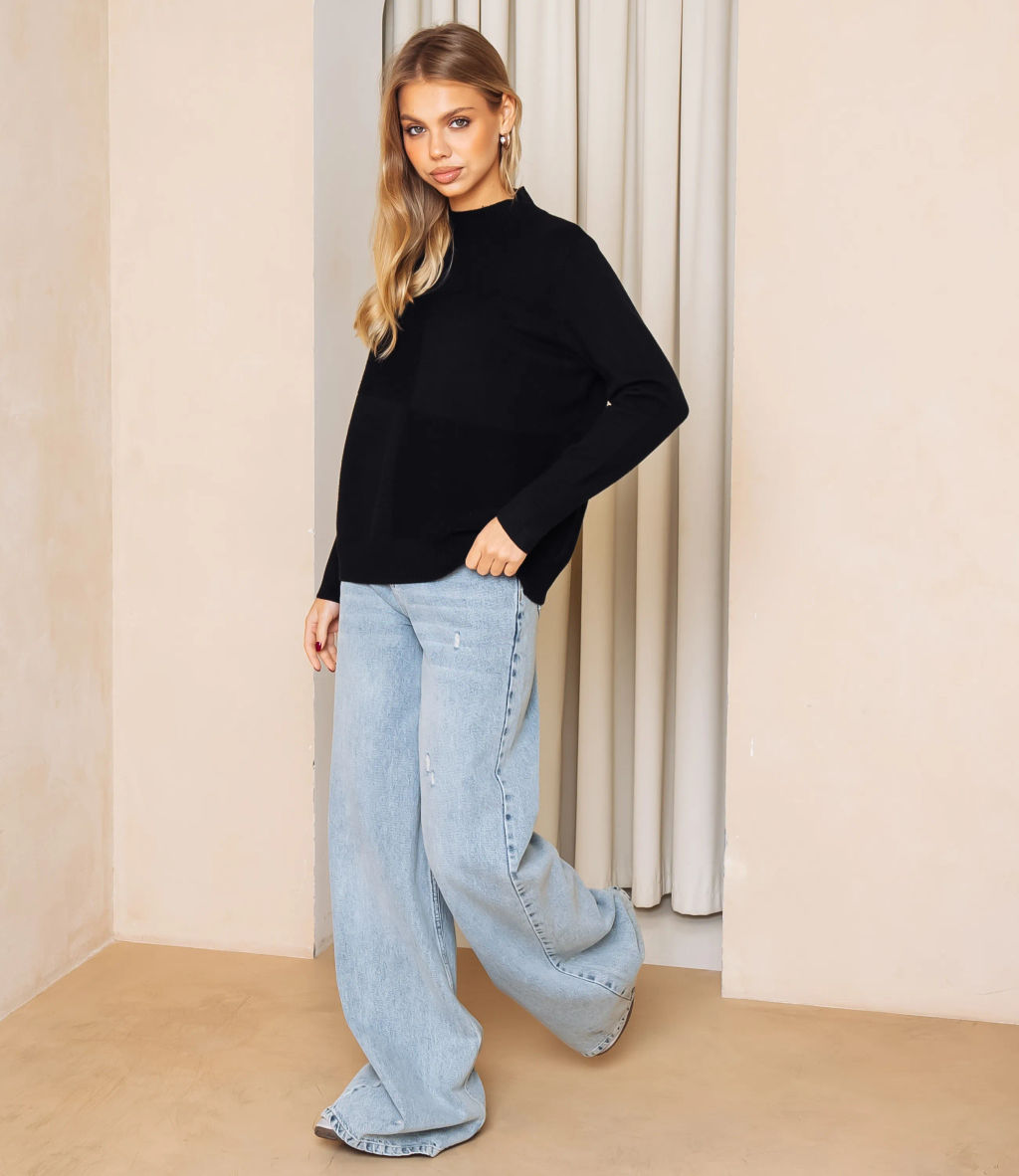 Водолазка #КТ7009 (1), чёрный - Dommod фото 4