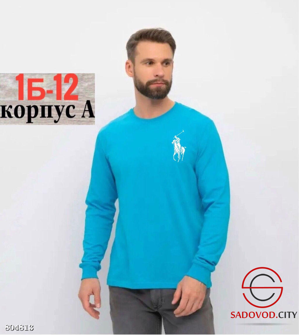 Футболка для мужчин, длинные рукава