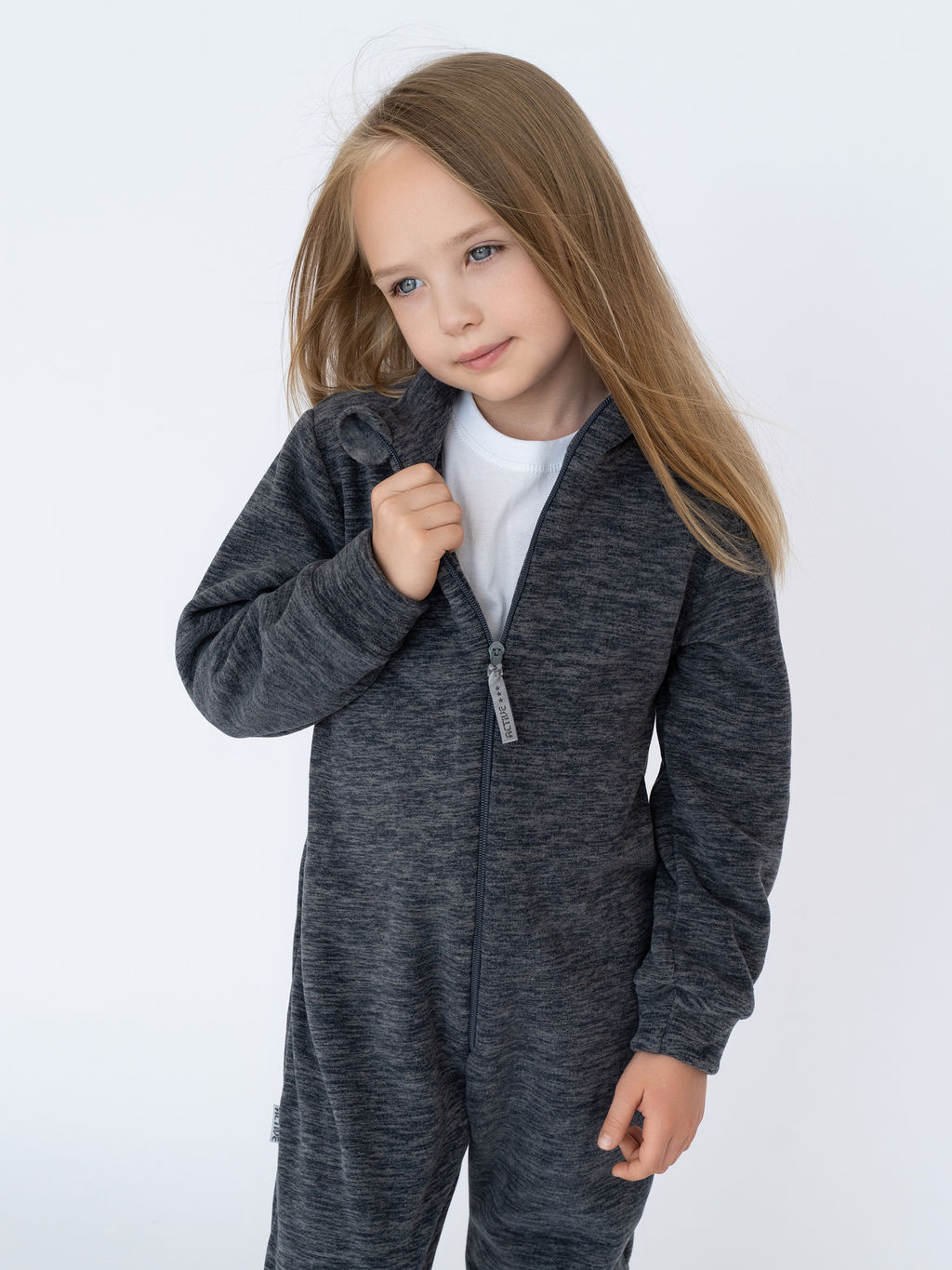 Комбинезон детский темносерый