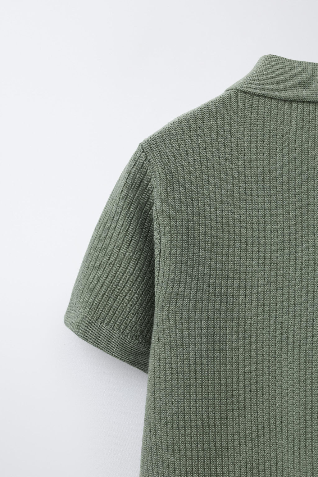 POLO B?SICO PUNTO CANAL? / Khaki claro - Zara фото 4