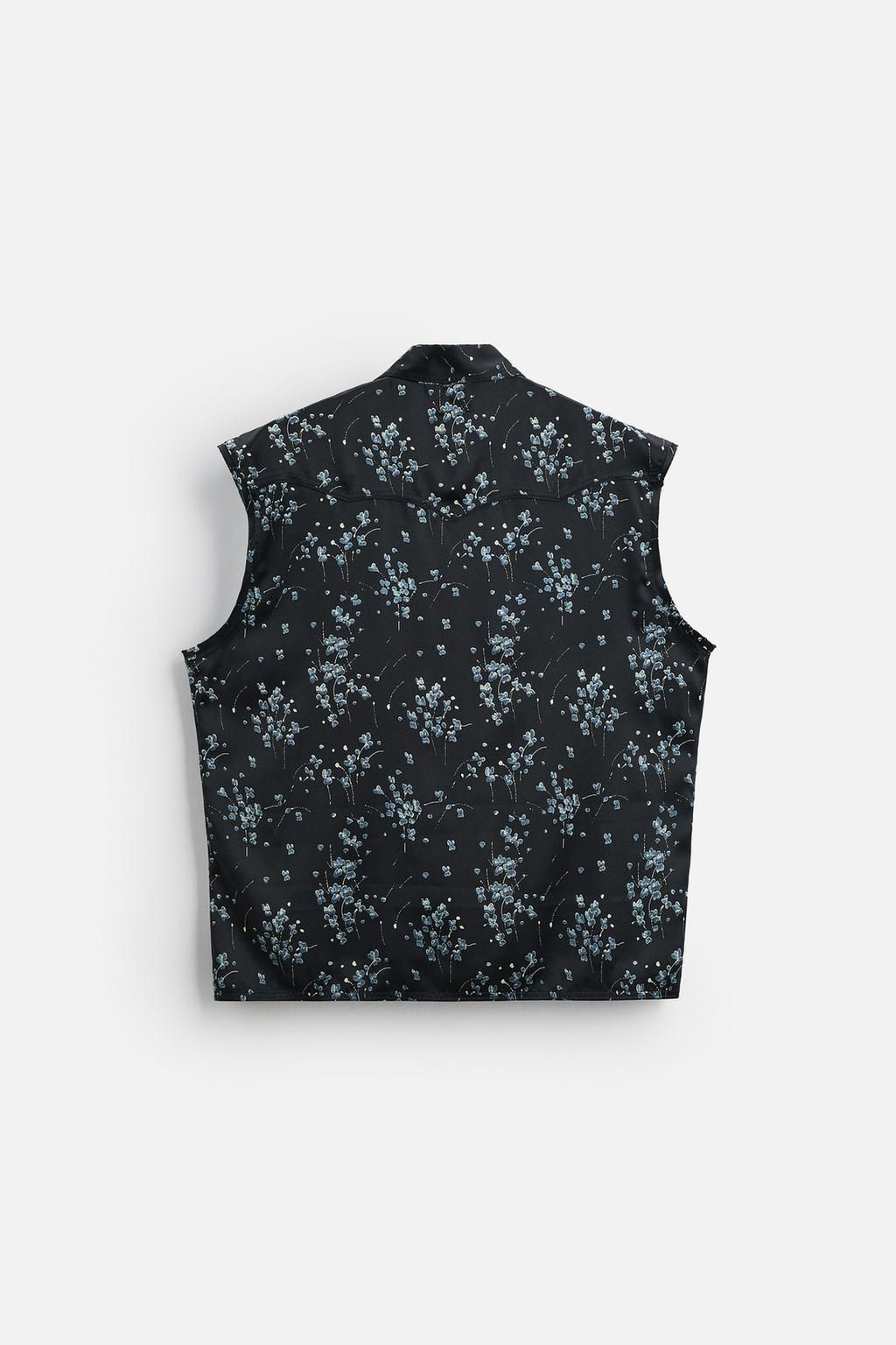 FLORAL PRINT SHIRT - LIMITED EDITION - Zara фото 9