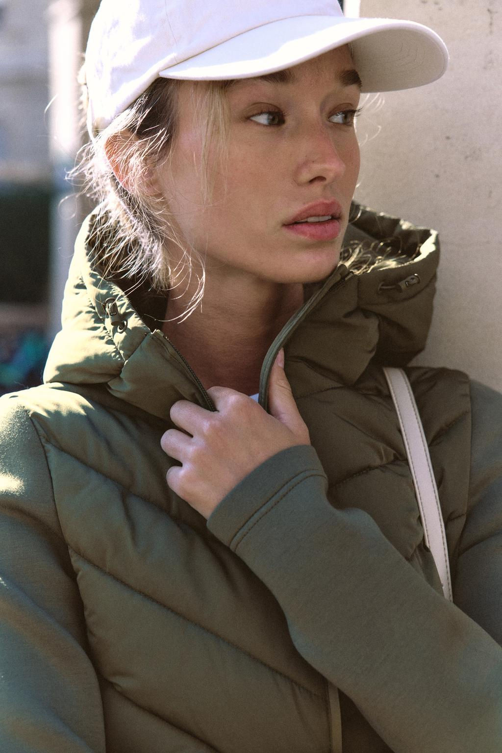 CONTRAST PADDED JACKET - Zara фото 13