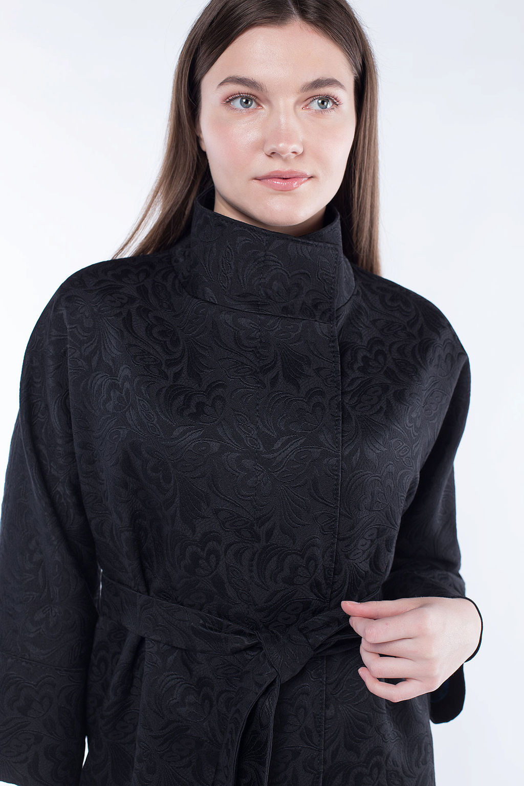 012-0151 Плащ женский (пояс) - El podio фото 6