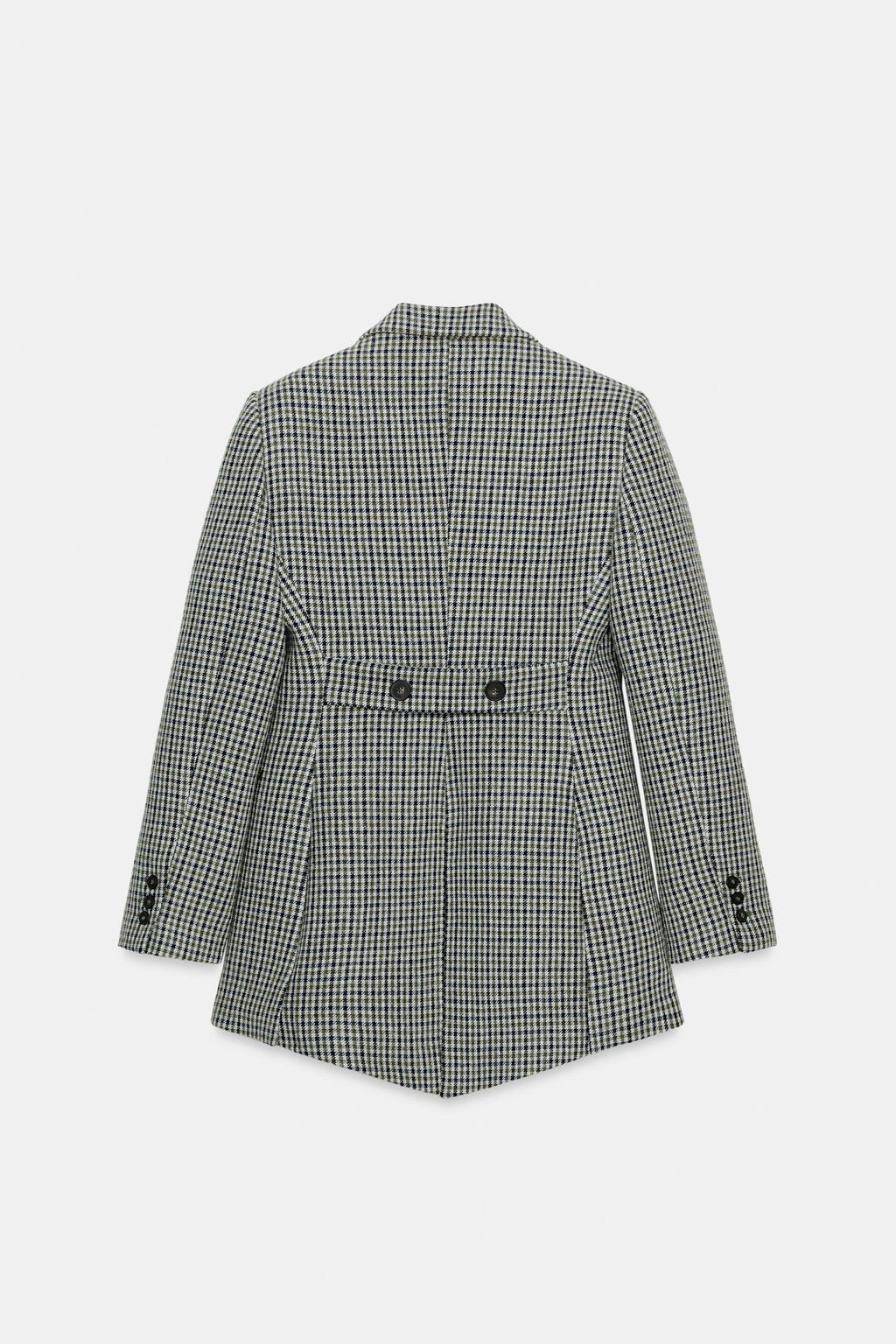 ASYMMETRIC CHECK BLAZER WITH WOOL ZW COLLECTION LIMITED EDITION - Zara фото 8