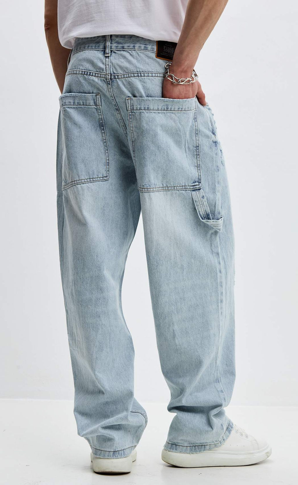 Джинсы F511-0154 l.blue - Fine joyce фото 3