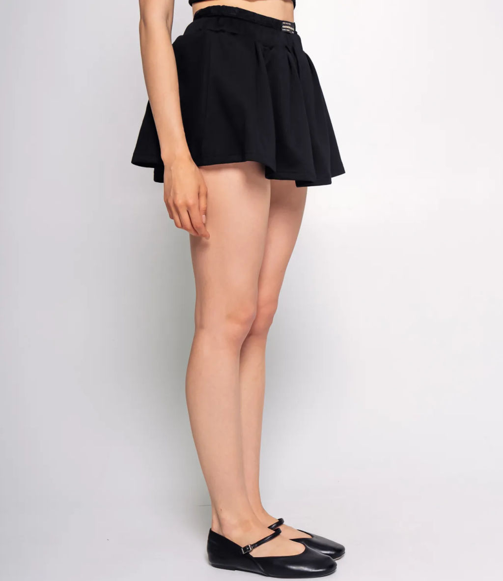 Юбка #КТ8158, чёрный