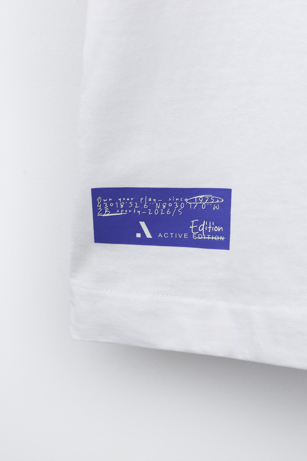 CAMISETA SPORTY BOLSILLO / Blanco - Zara фото 4