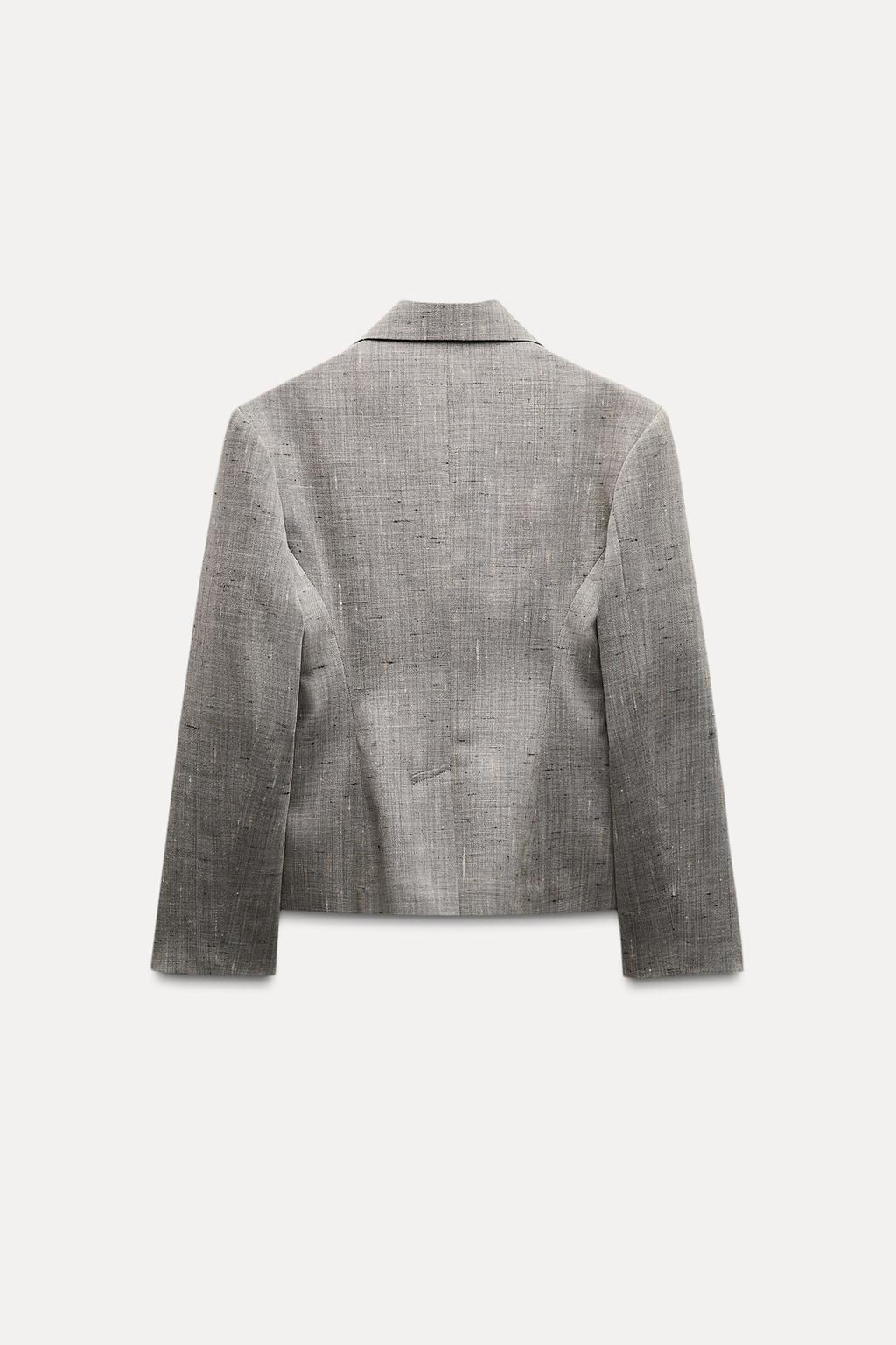 ZW COLLECTION 100% WOOL BLAZER - Zara фото 4