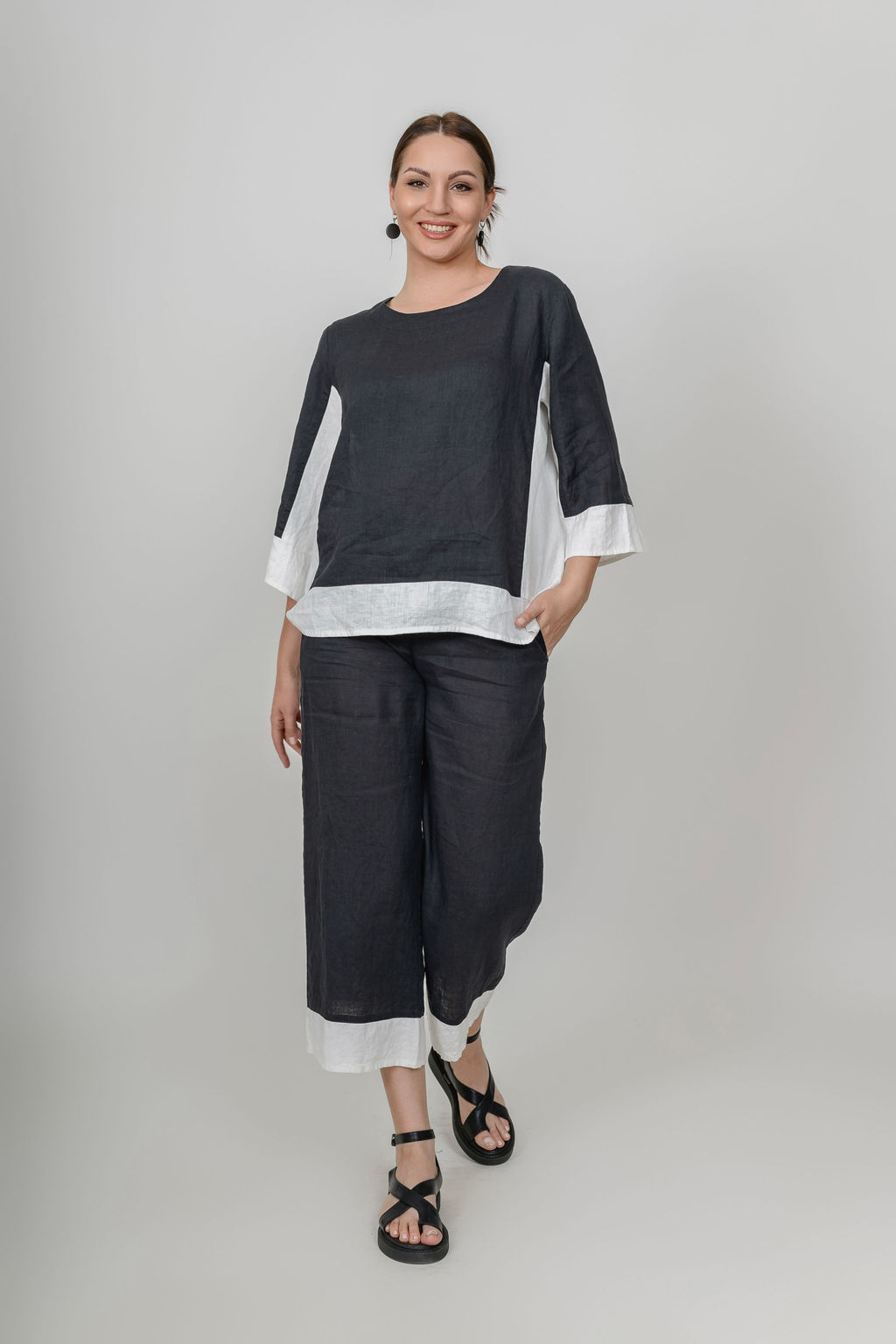 Блуза 100% лен