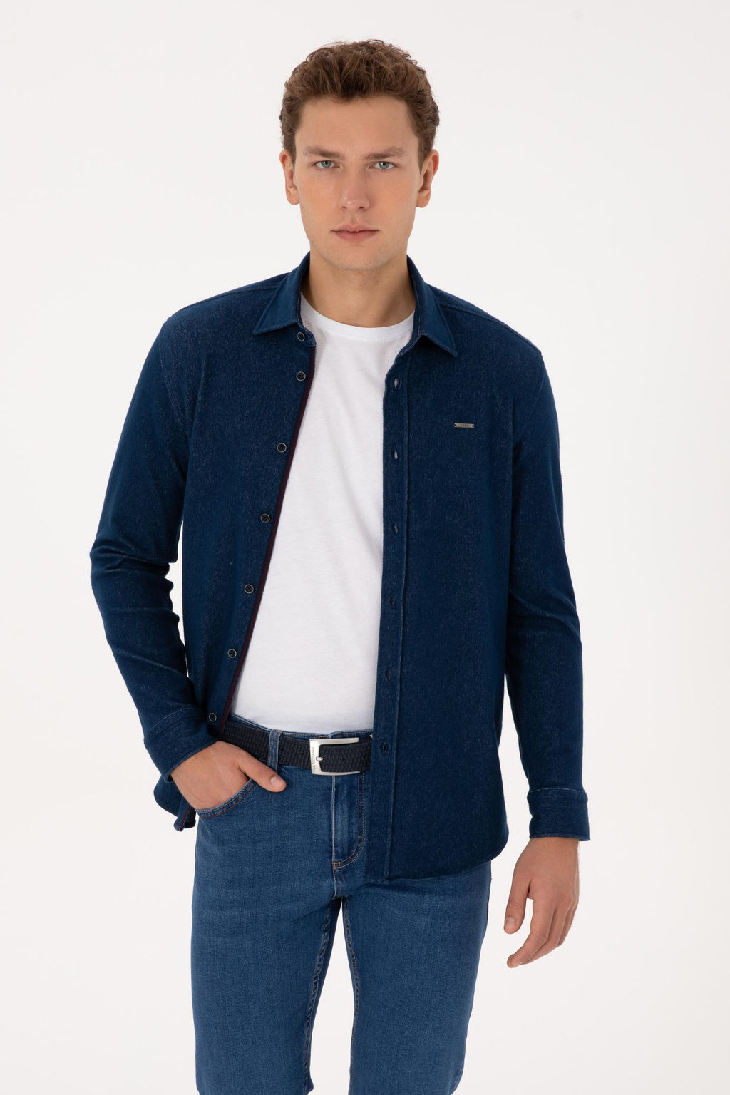 Erkek Lacivert _rme G_mlek