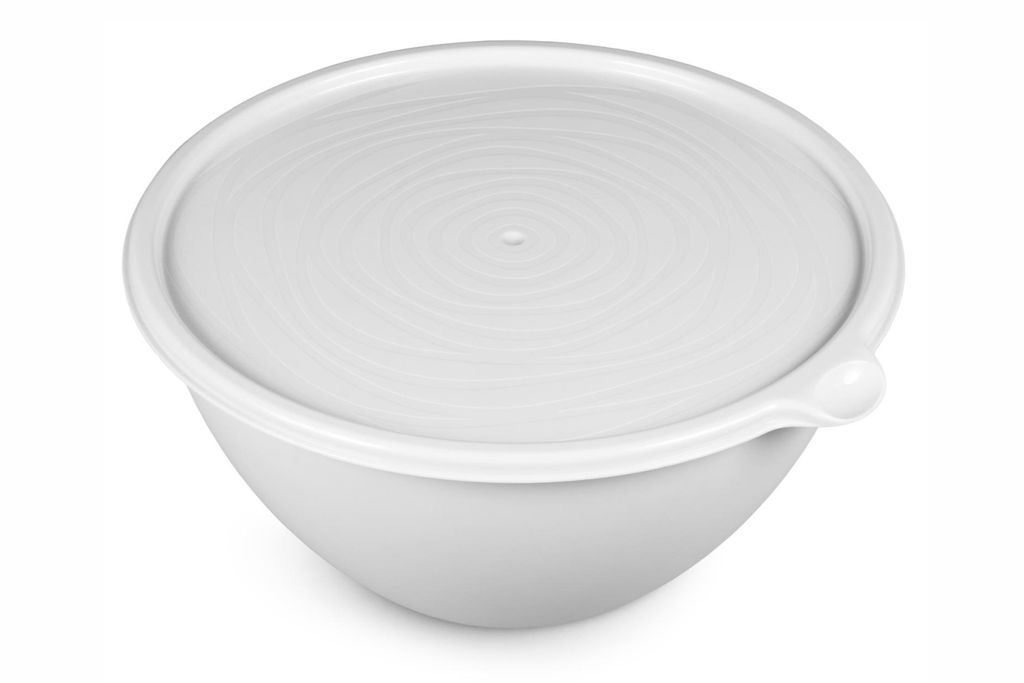 Цена за 2 шт. Миска-салатница "Риччи" 2л светло-серая С860СЕР