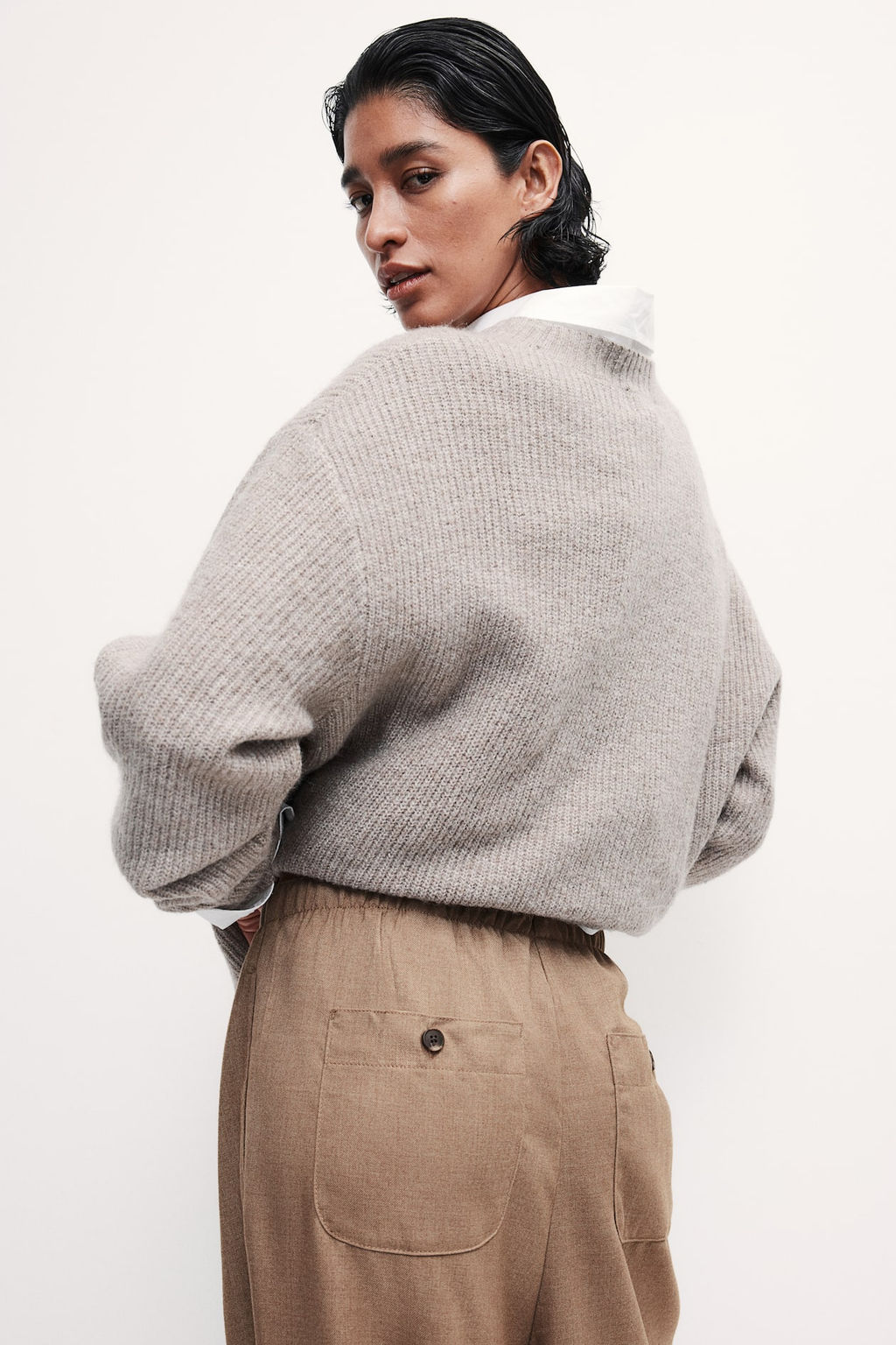Pantalon con cordon de ajuste - H&m фото 6