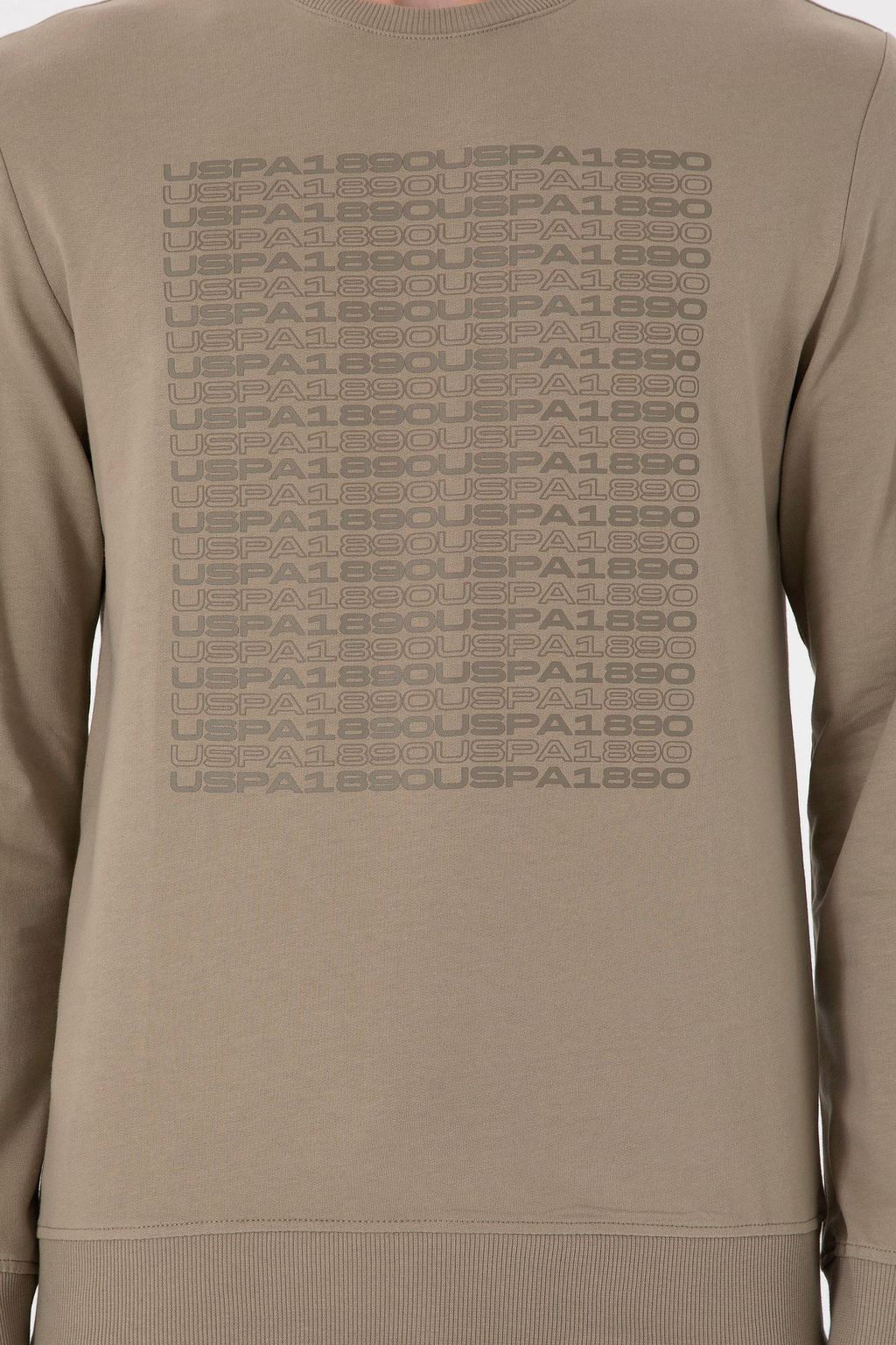 Мужской свитшот светло-хаки Неожиданная скидка в корзине