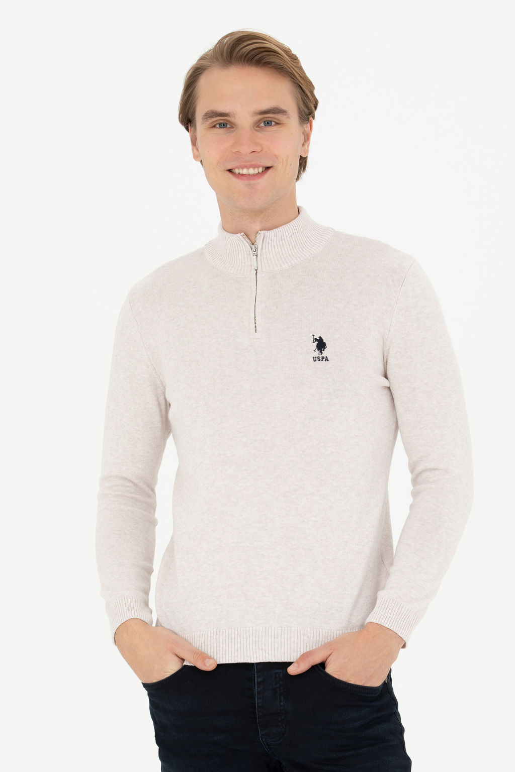 Мужской свитер с камнем - U.s. polo assn фото 15
