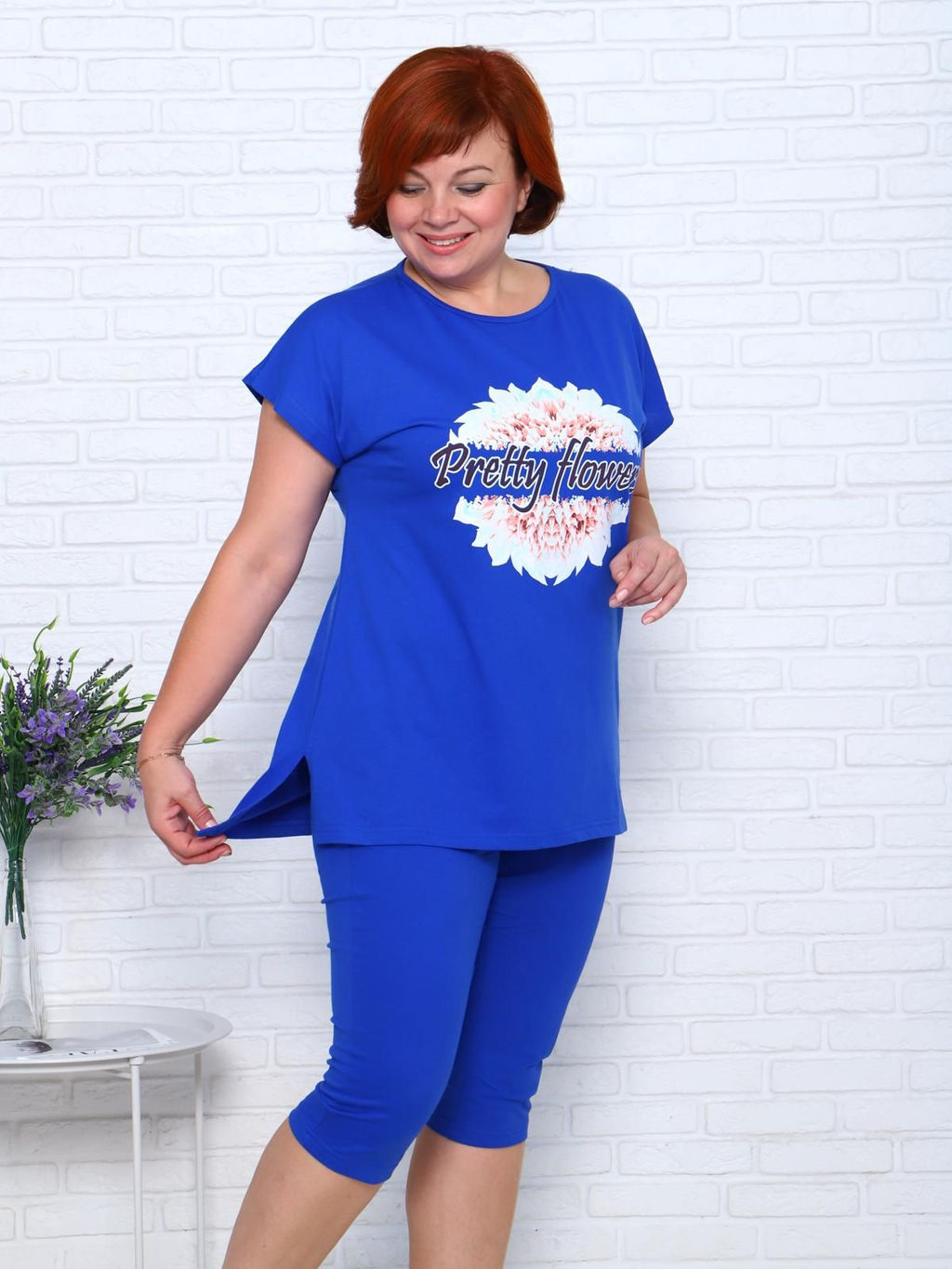 IV-CAPRIZ Деяна - костюм васильковый  фото 5