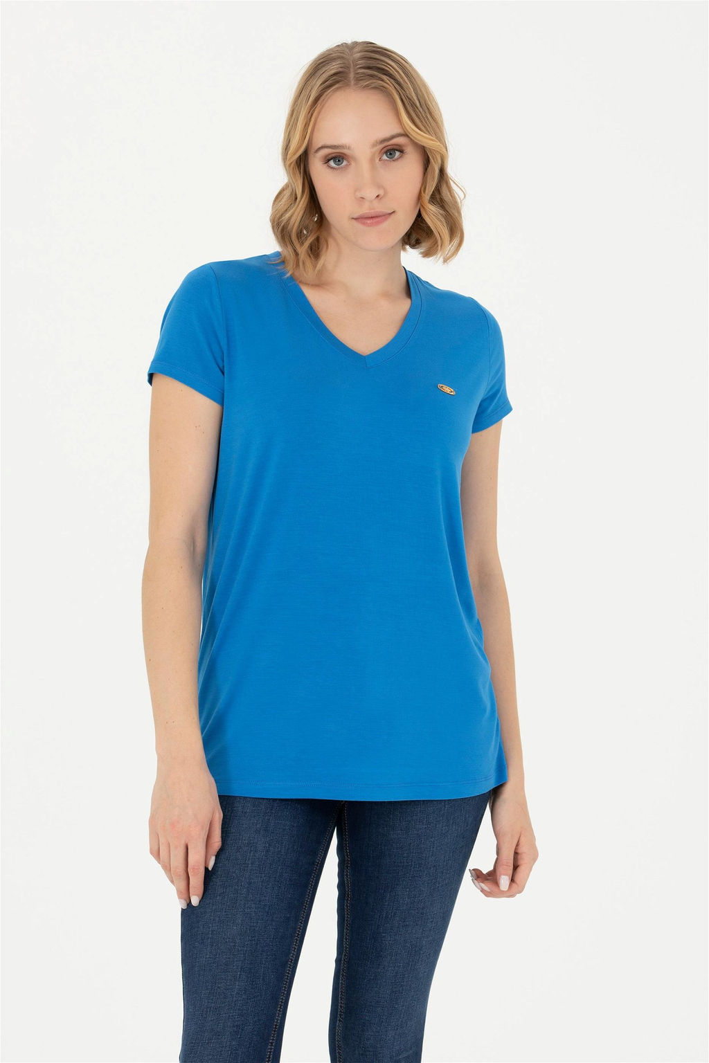 Женская базовая футболка Saks - U.s. polo assn фото 8