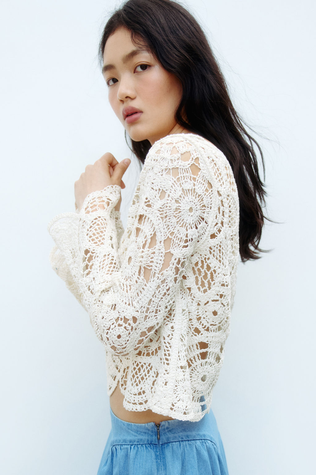 Top efecto crochet - H&m фото 6