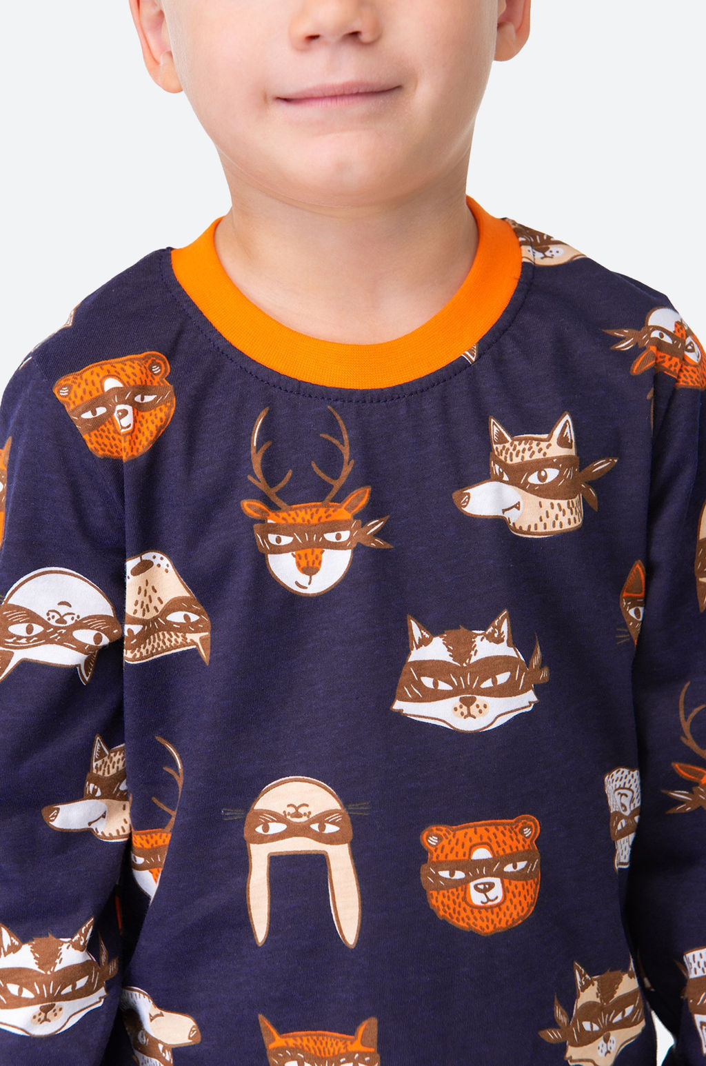 Хлопковая пижама для мальчика Bonito  фото 5