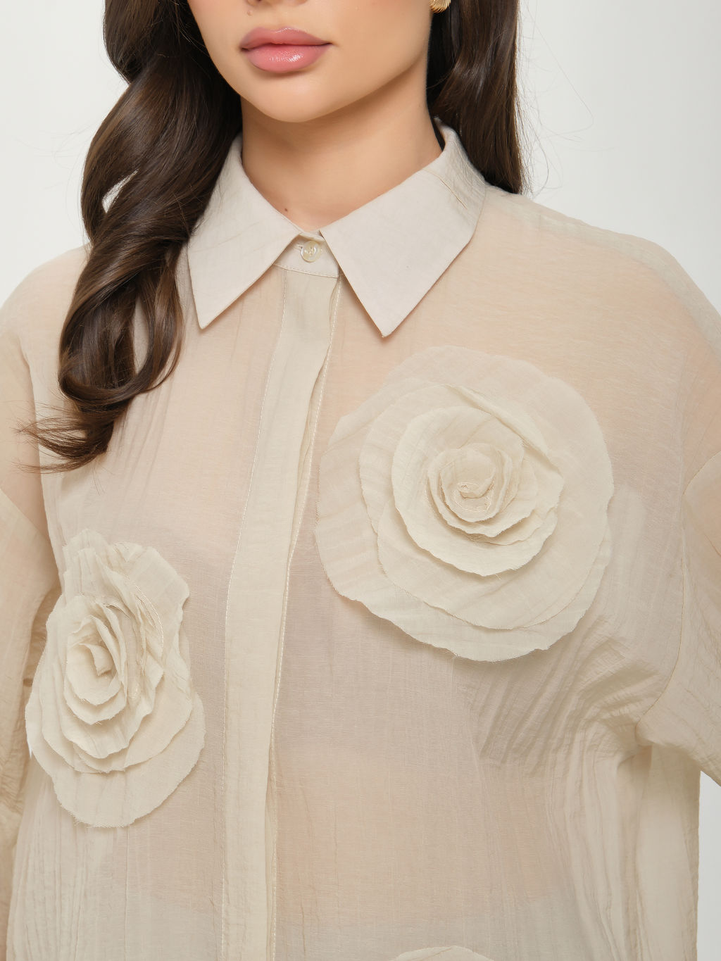 Блузка с поясом