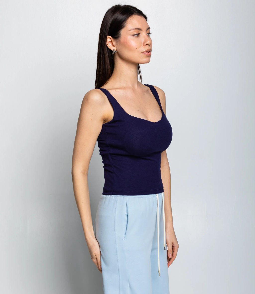 Топ #КТ323 (5), тёмно-синий