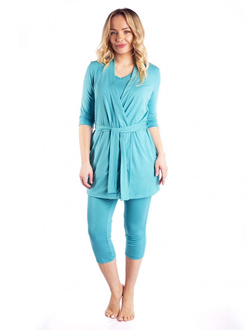 Костюм женский вискоза с бриджами ИРМА БРУСНИКА - Domtrik фото 8