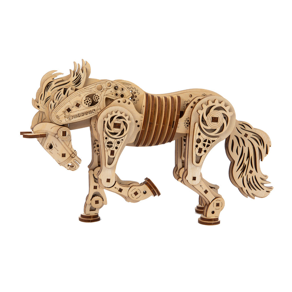 REZARK MGR-13 Серия Механика Пазл 3D 166 элемент. Механическая лошадь
