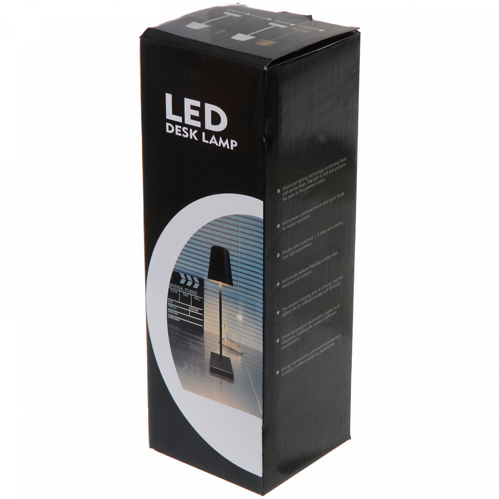 Цена за 2 шт. Настольная лампа "OXFORD" 10*38 см, USB 1200ma 5w, Бронза