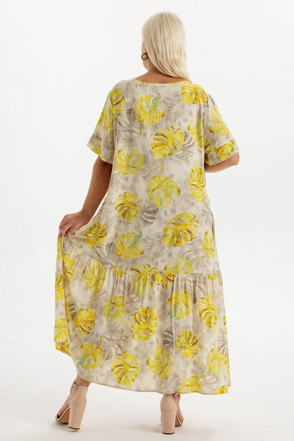 Платье штапель 6147/01/Бежевый - Rise фото 3