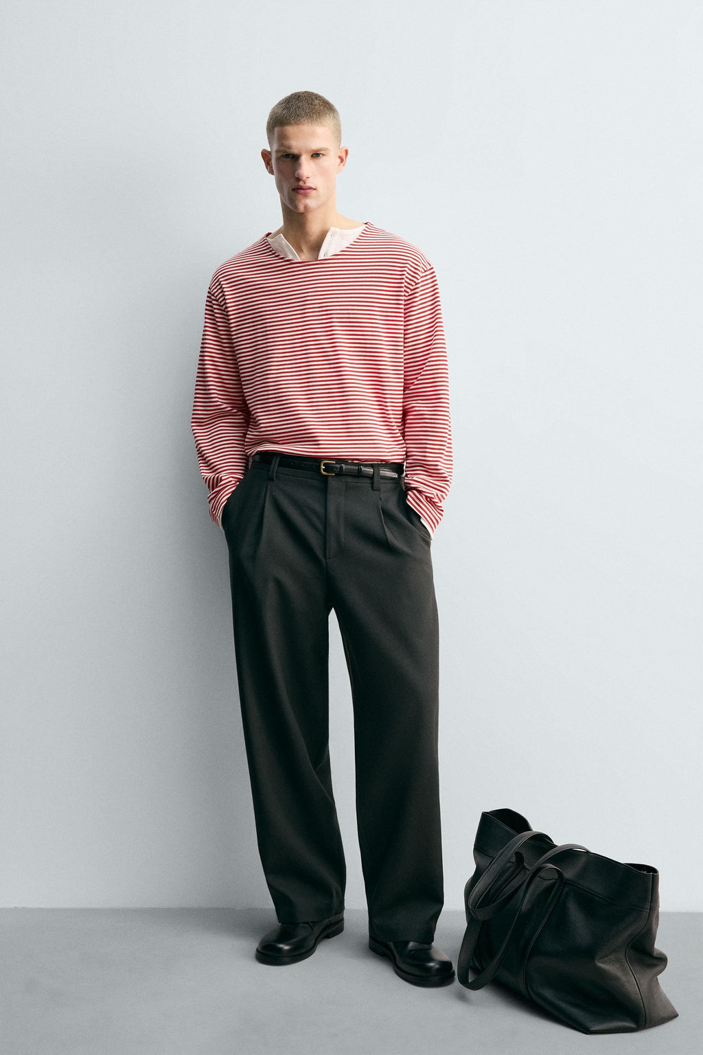 LIMITED EDITION JACQUARD STRIPED T-SHIRT