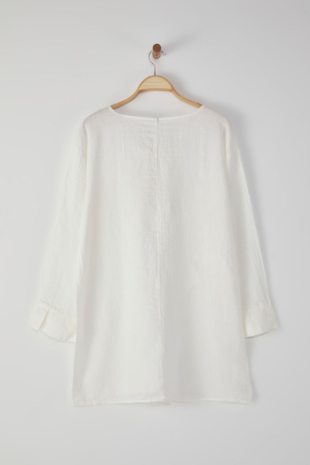 TRENDYOLMILLA Beyaz Mini Dokuma %100 Keten Baglamal? Plaj Elbisesi TBESS25EL00104  фото 7